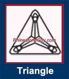 RG Triangle Sew On 